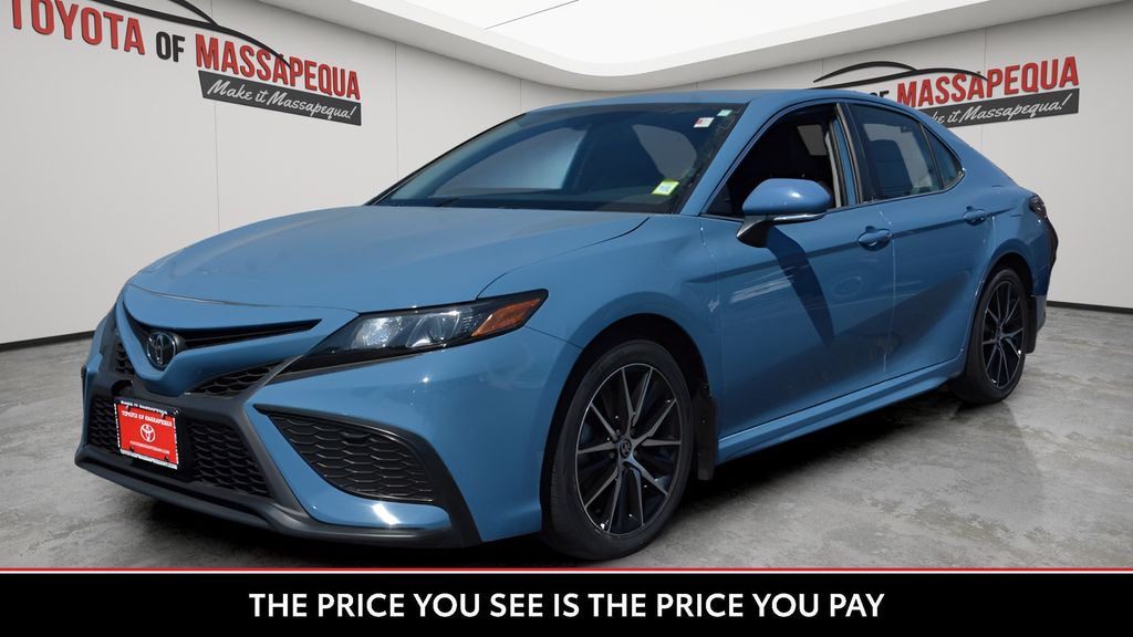 Cavalry Blue 2024 Toyota Camry Sedan Front-Wheel Drive 8-Speed Automatic