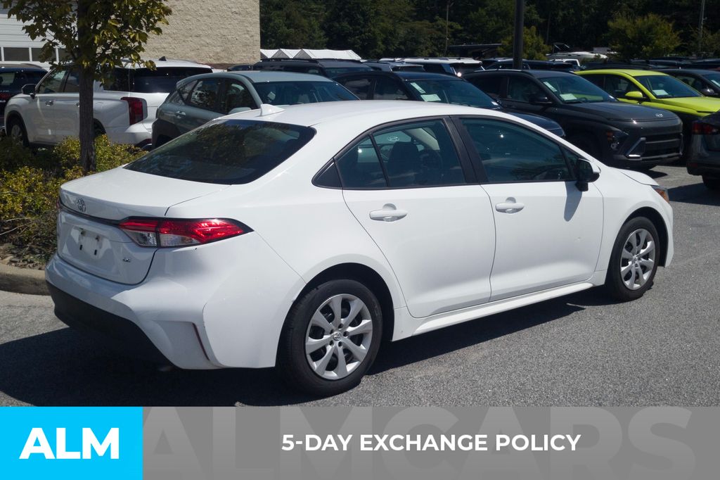 Used 2024 White Toyota LE image 3