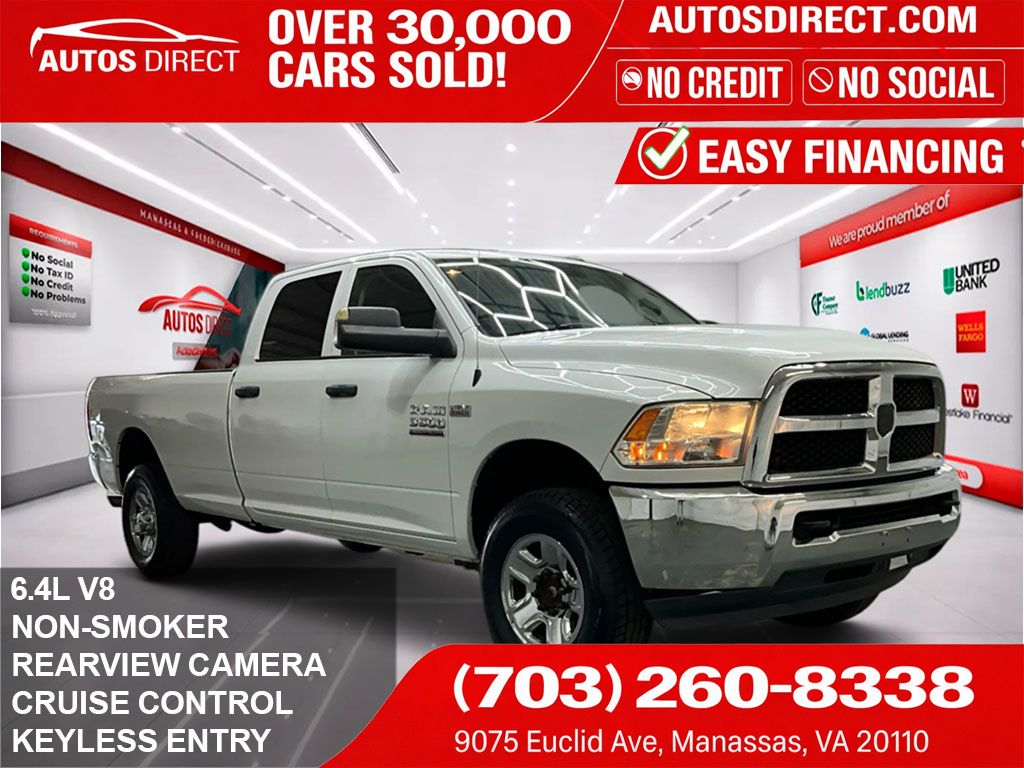 2018 RAM 3500 Tradesman Crew Cab LB 4WD