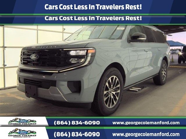 Gray Metallic 2025 Ford Expedition MAX Platinum 4WD SUV / Crossover Four-Wheel Drive Automatic