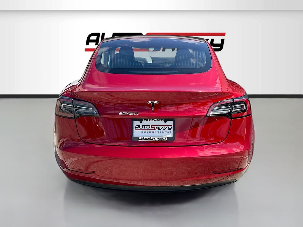 Used 2018 Red Tesla Mid Range image 6