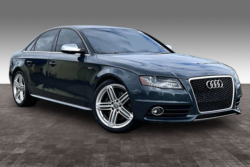 Gray 2010 Audi S4 3.0T quattro Premium Plus Sedan AWD Sedan All-Wheel Drive 7-Speed Automatic