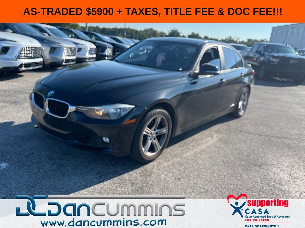 Black Sapphire Metallic 2015 BMW 3 Series Sedan All-Wheel Drive 8-Speed Automatic