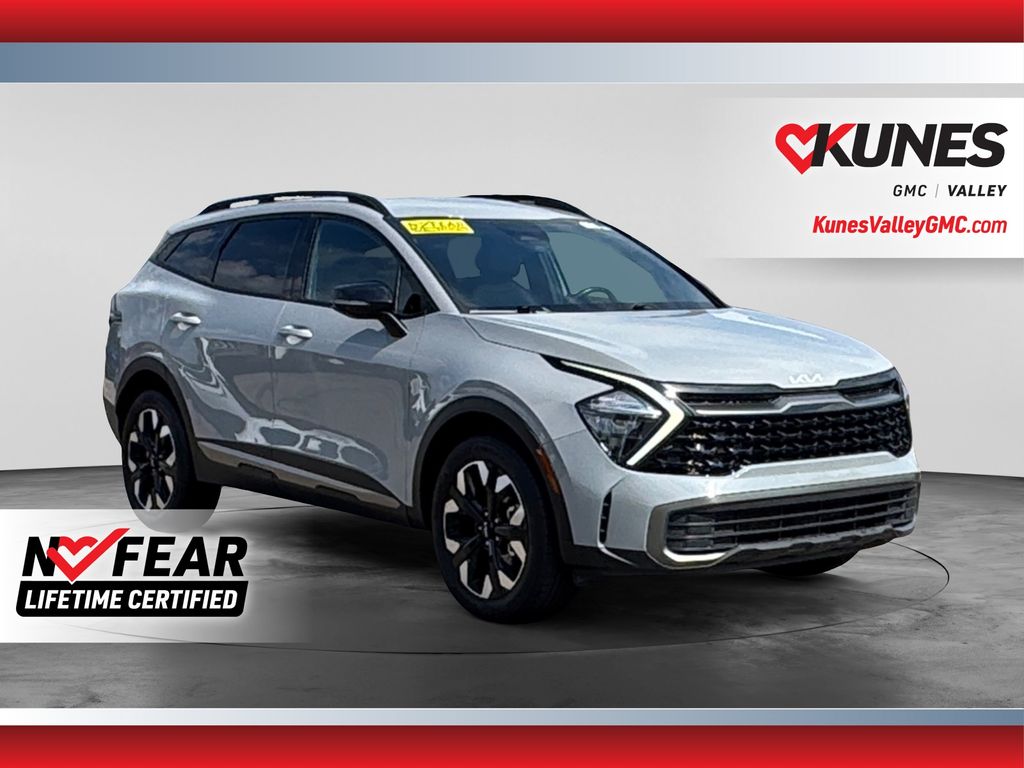 Wolf Gray 2023 Kia Sportage SUV / Crossover All-Wheel Drive Automatic