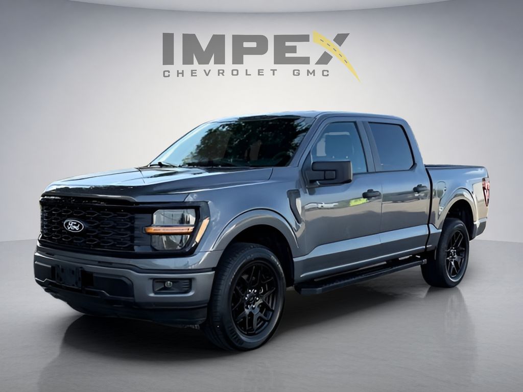 Carbonized Gray Metallic 2024 Ford F-150 Pickup Truck Four-Wheel Drive Automatic
