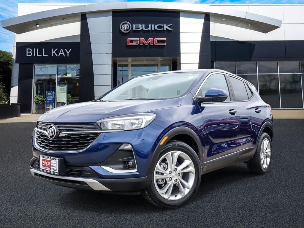 Sapphire Metallic 2023 Buick Encore GX Preferred FWD SUV / Crossover Front-Wheel Drive Continuously Variable Transmission