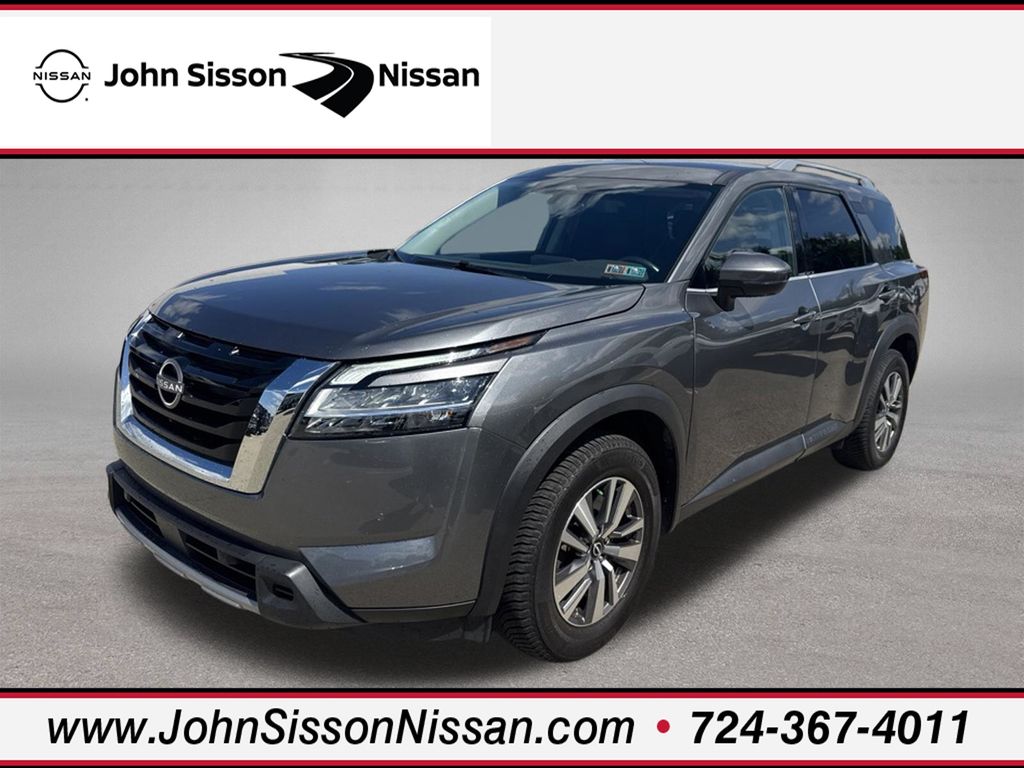 2023 Nissan Pathfinder SL Gray at South Hills Kia