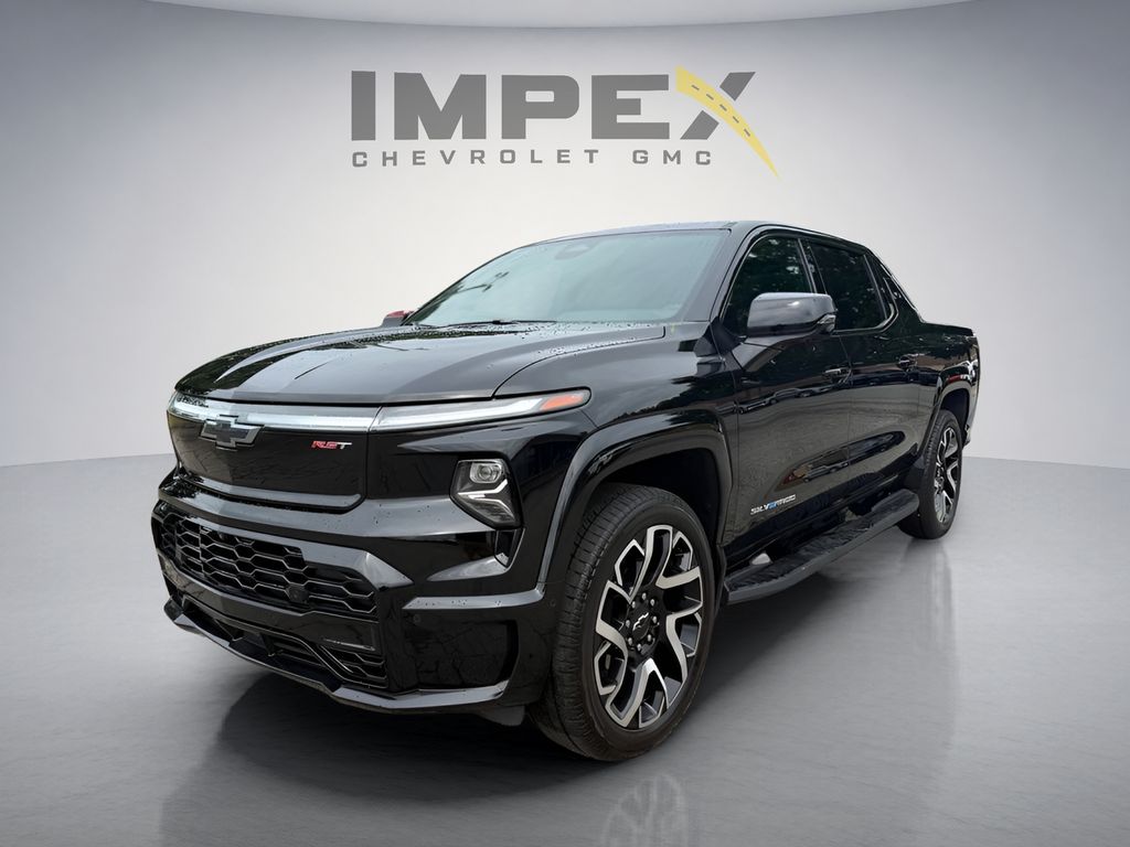 Black 2025 Chevrolet Silverado EV Pickup Truck All-Wheel Drive