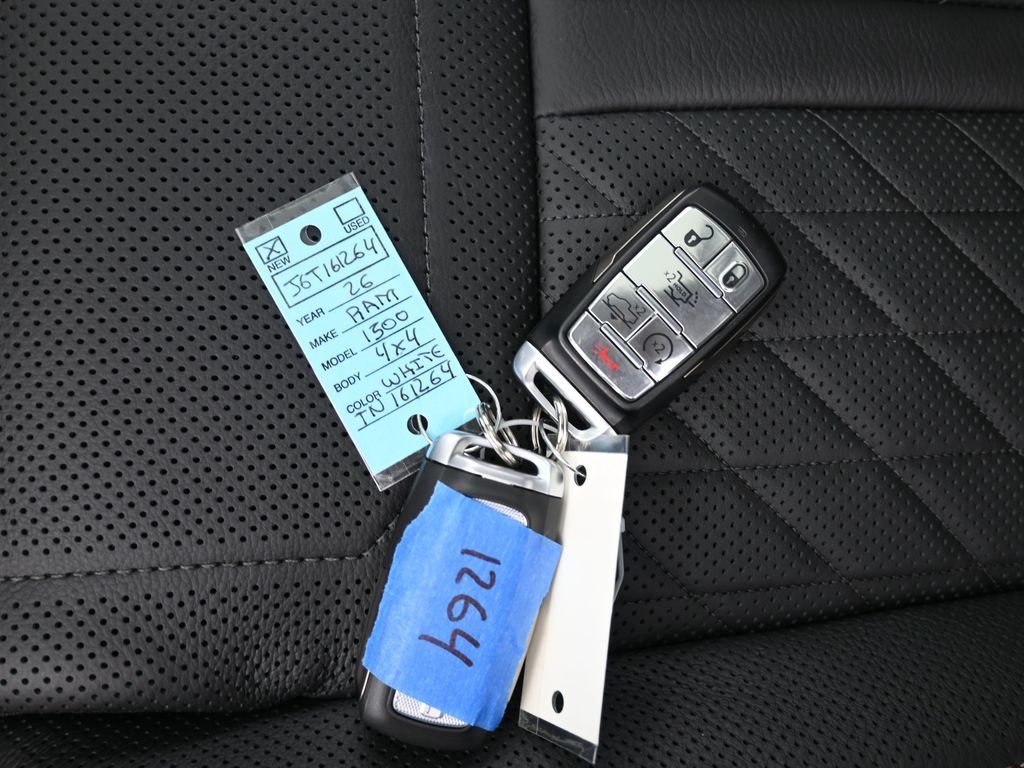 New 2026 Bright White Clearcoat Ram Tungsten image 18