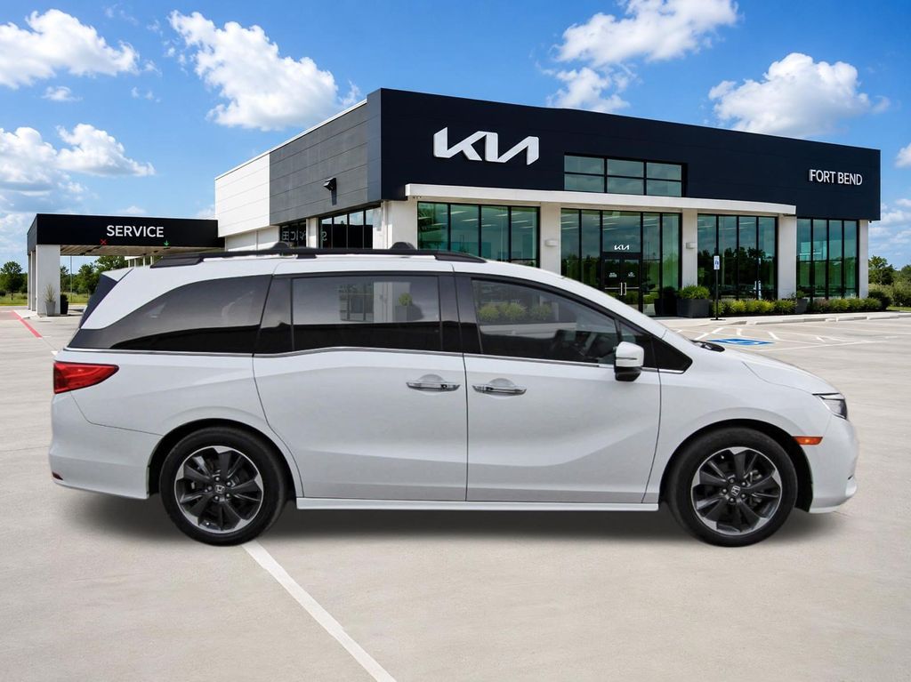 2023 Honda Odyssey Elite White at DeMontrond Automotive Group