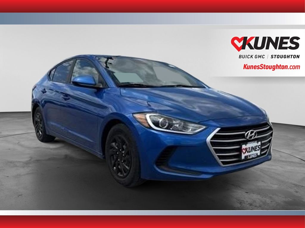 Electric Blue 2017 Hyundai Elantra Sedan Front-Wheel Drive 6-Speed Automatic