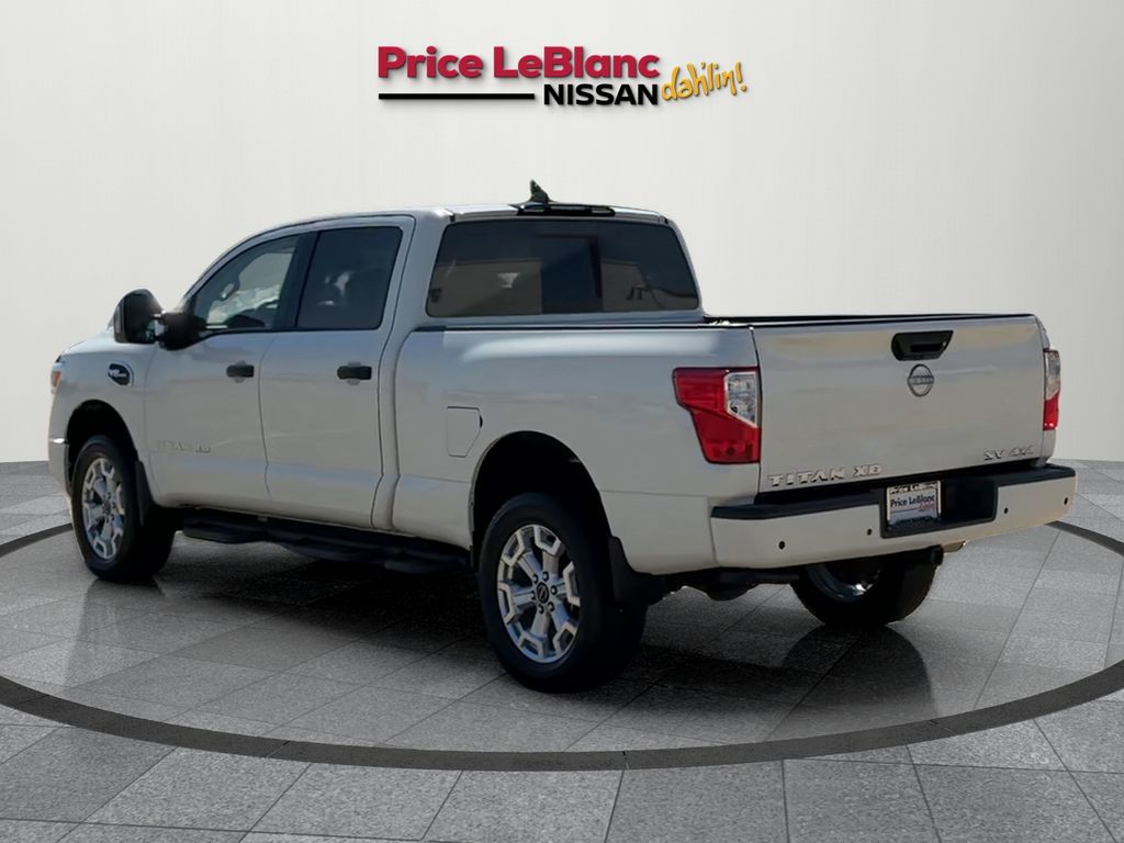 2024 Nissan Titan XD SV White at Browns Ford of Johnstown
