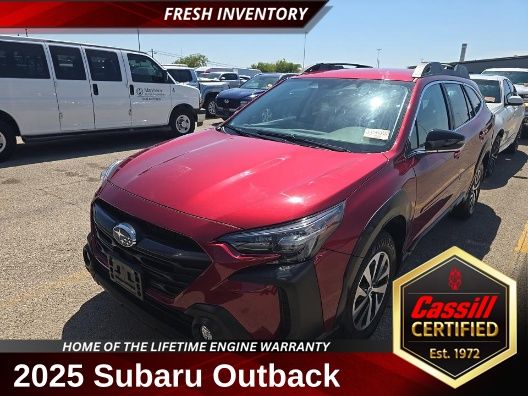 2025 Subaru Outback Rojo (Crimson Red Pearl) SUV/Crossover Tracción en las cuatro ruedas Transmisión variable continua