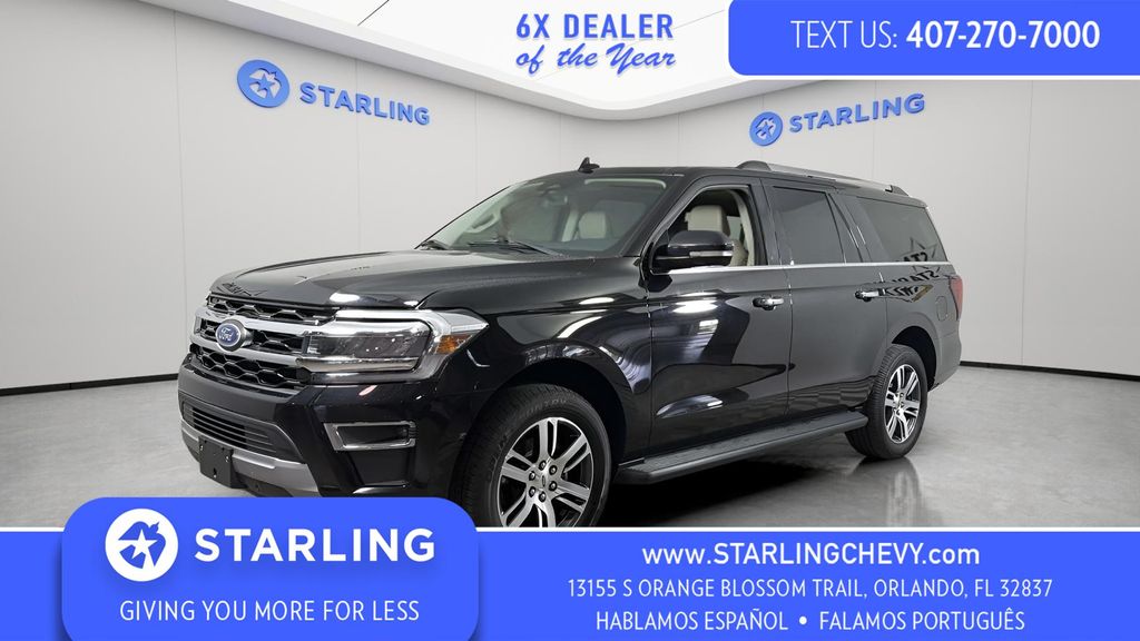 Black Metallic 2024 Ford Expedition SUV / Crossover 4X2 Automatic