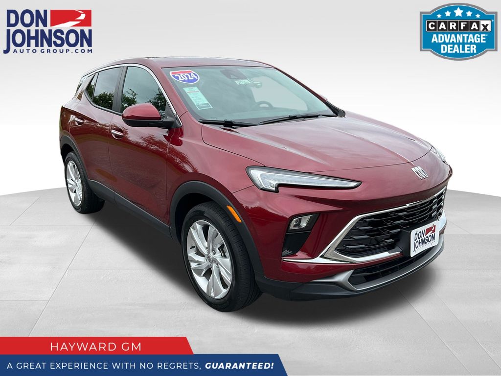 Cinnabar Metallic 2024 Buick Encore GX SUV / Crossover Front-Wheel Drive Continuously Variable Transmission