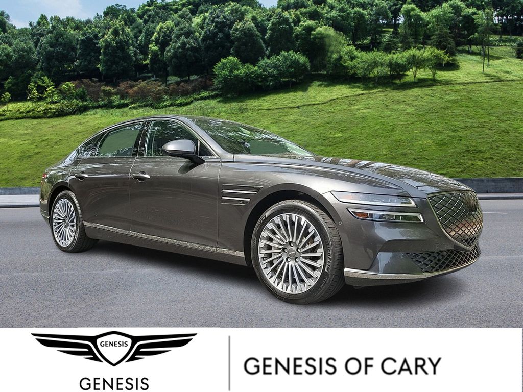 Makalu Gray 2024 Genesis G80 Electrified Advanced AWD Sedan All-Wheel Drive 1-Speed Automatic