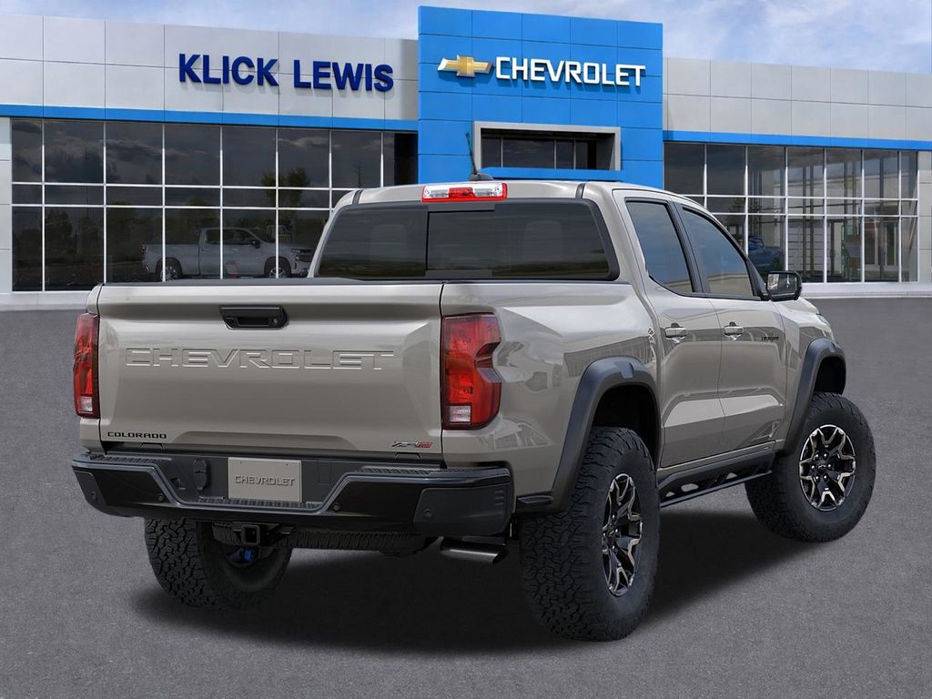 2026 Chevrolet Colorado ZR2 White at Klick Lewis Buick Chevrolet