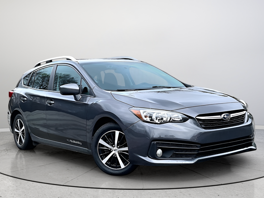 Magnetite Gray Metallic 2021 Subaru Impreza Premium Wagon AWD Wagon All-Wheel Drive Continuously Variable Transmission