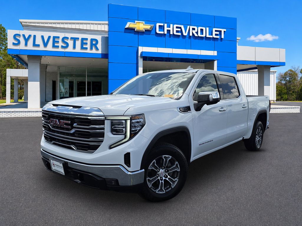 Summit White 2026 GMC Sierra 1500 Pickup Truck Four-Wheel Drive Automatic