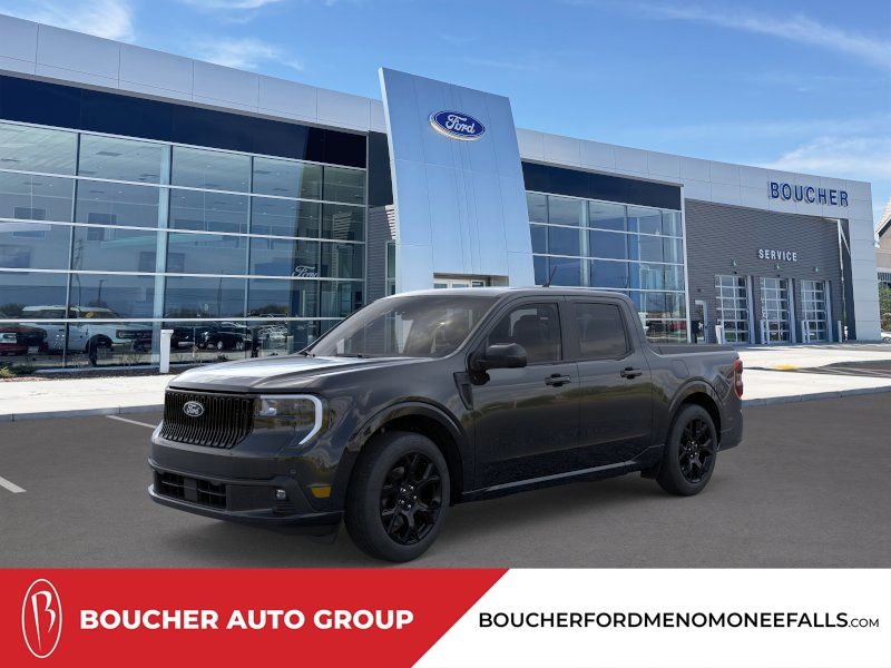 Shadow Black 2025 Ford Maverick Pickup Truck All-Wheel Drive 7-Speed Automatic