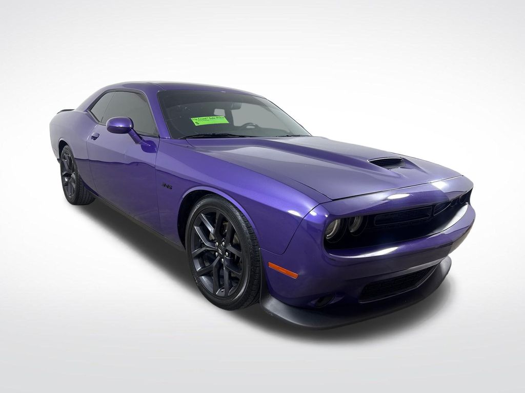 Purple (Plum Crazy Pearlcoat) 2023 Dodge Challenger Coupe Rear-Wheel Drive 8-Speed Automatic