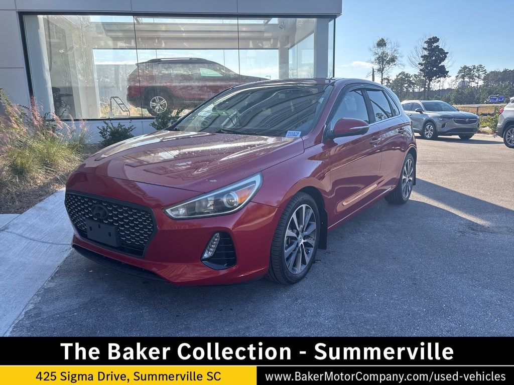 Scarlet Red Pearl 2018 Hyundai Elantra GT FWD Hatchback Front-Wheel Drive 6-Speed Automatic