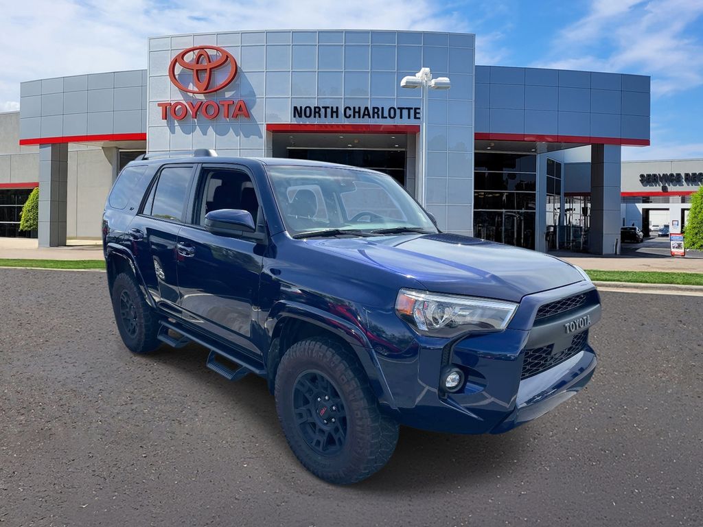Nautical Blue Metallic 2024 Toyota 4Runner SR5 4WD SUV / Crossover Four-Wheel Drive 5-Speed Automatic