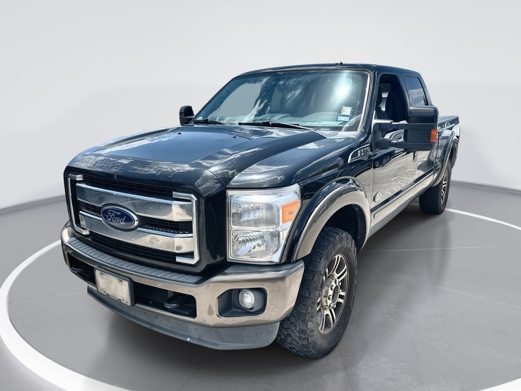 Tuxedo Black Metallic 2015 Ford F-250 Super Duty Pickup Truck Four-Wheel Drive 6-Speed Automatic Overdrive