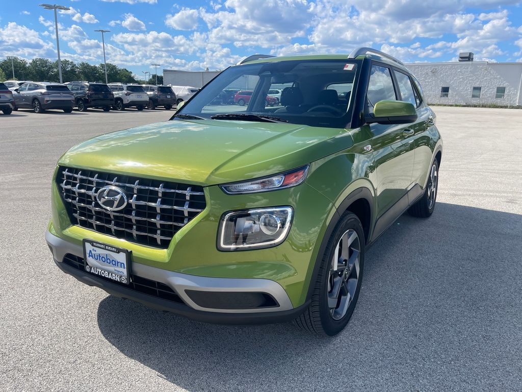 Green Apple 2023 Hyundai Venue SEL FWD SUV / Crossover Front-Wheel Drive Continuously Variable Transmission