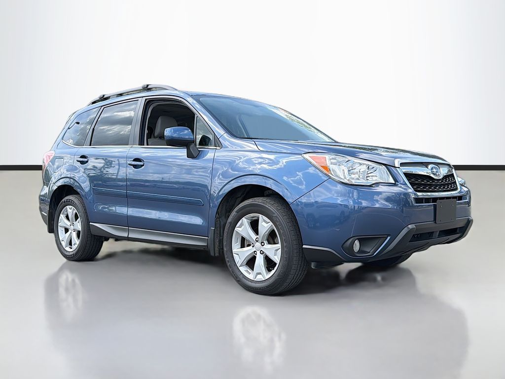 Marine Blue Pearl 2014 Subaru Forester 2.5i Limited SUV / Crossover All-Wheel Drive Continuously Variable Transmission
