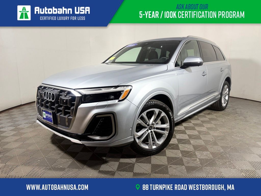 Satellite Silver 2025 Audi Q7 SUV / Crossover All-Wheel Drive 8-Speed Automatic