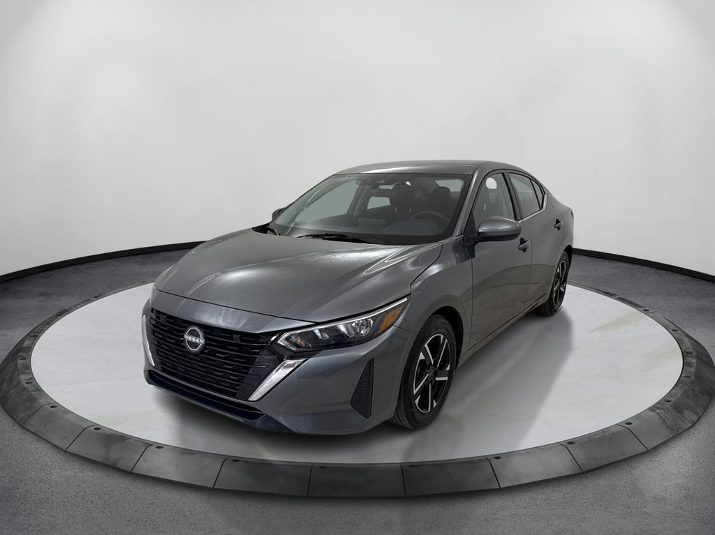 Gray (Gun Metallic) 2025 Nissan Sentra Sedan Front-Wheel Drive Continuously Variable Transmission