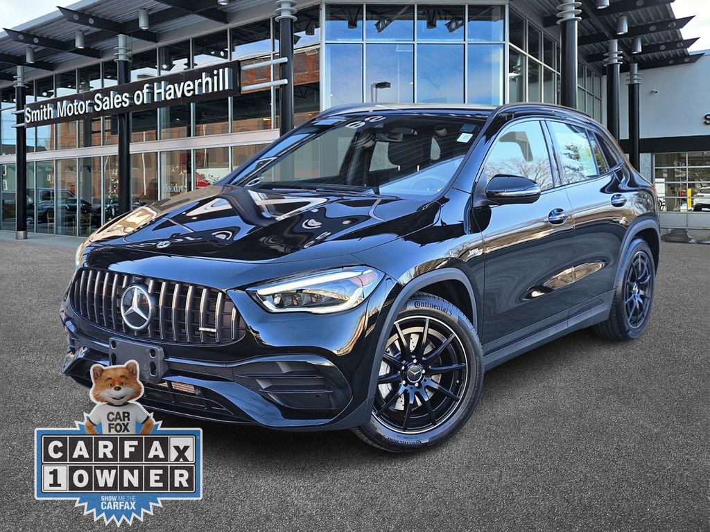 Black 2023 Mercedes-Benz GLA AMG 45 4MATIC SUV / Crossover All-Wheel Drive 8-Speed Automatic