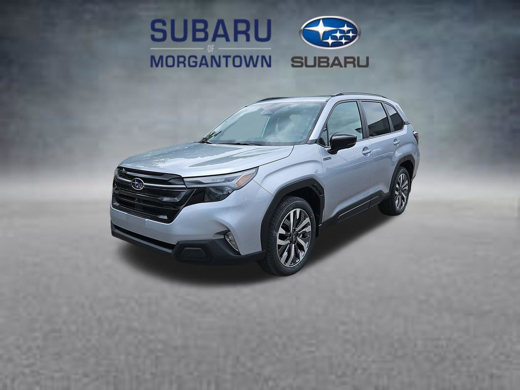 Ice Silver Metallic 2026 Subaru Forester Hybrid Touring AWD SUV / Crossover All-Wheel Drive Continuously Variable Transmission