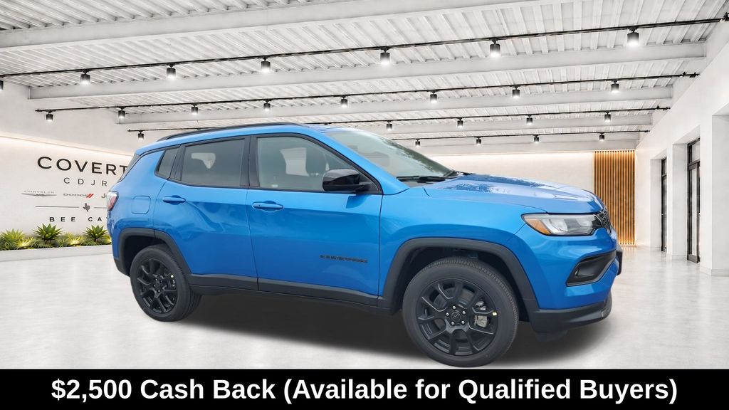Blue Pearl 2026 Jeep Compass SUV / Crossover Four-Wheel Drive 8-Speed Automatic