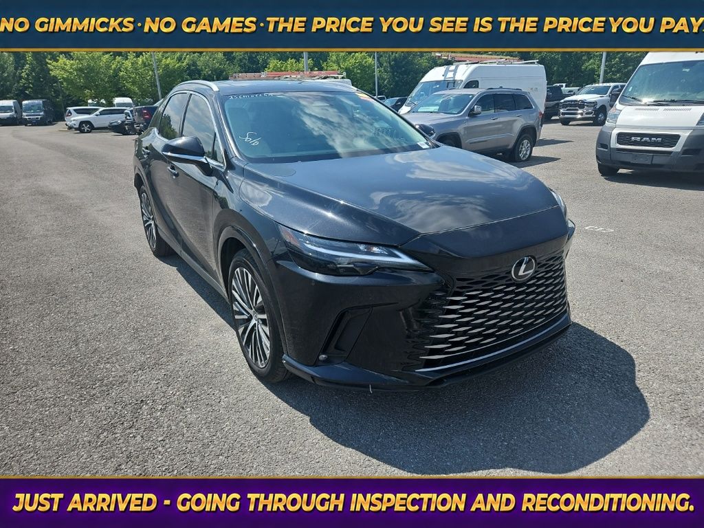 Black (Caviar) 2024 Lexus RX Hybrid SUV / Crossover All-Wheel Drive Continuously Variable Transmission