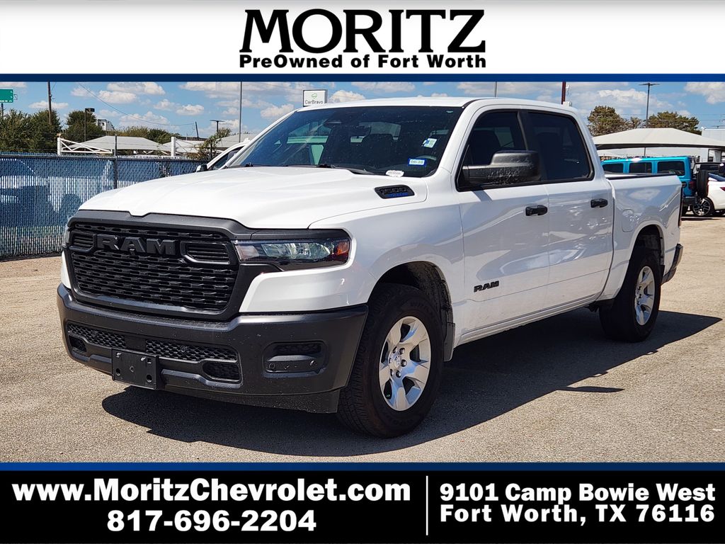 Bright White Clearcoat 2026 RAM 1500 Pickup Truck 4X2 8-Speed Automatic
