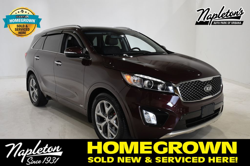 Red (Sangria) 2016 Kia Sorento SUV / Crossover All-Wheel Drive 6-Speed Automatic