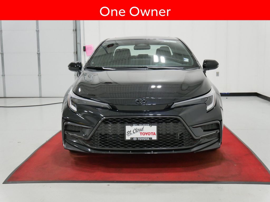 Used 2025 Toyota Corolla XSE with VIN 5YFT4MCE3SP242399 for sale in Waite Park, Minnesota