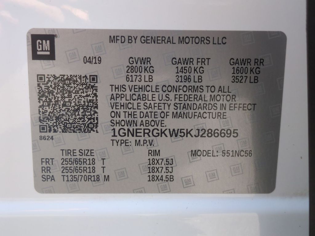 2019 Chevrolet Traverse 1LT