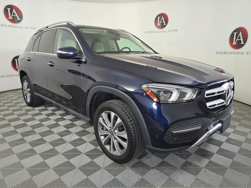 Blue 2021 Mercedes-Benz GLE 350 4MATIC AWD SUV / Crossover All-Wheel Drive 9-Speed Automatic