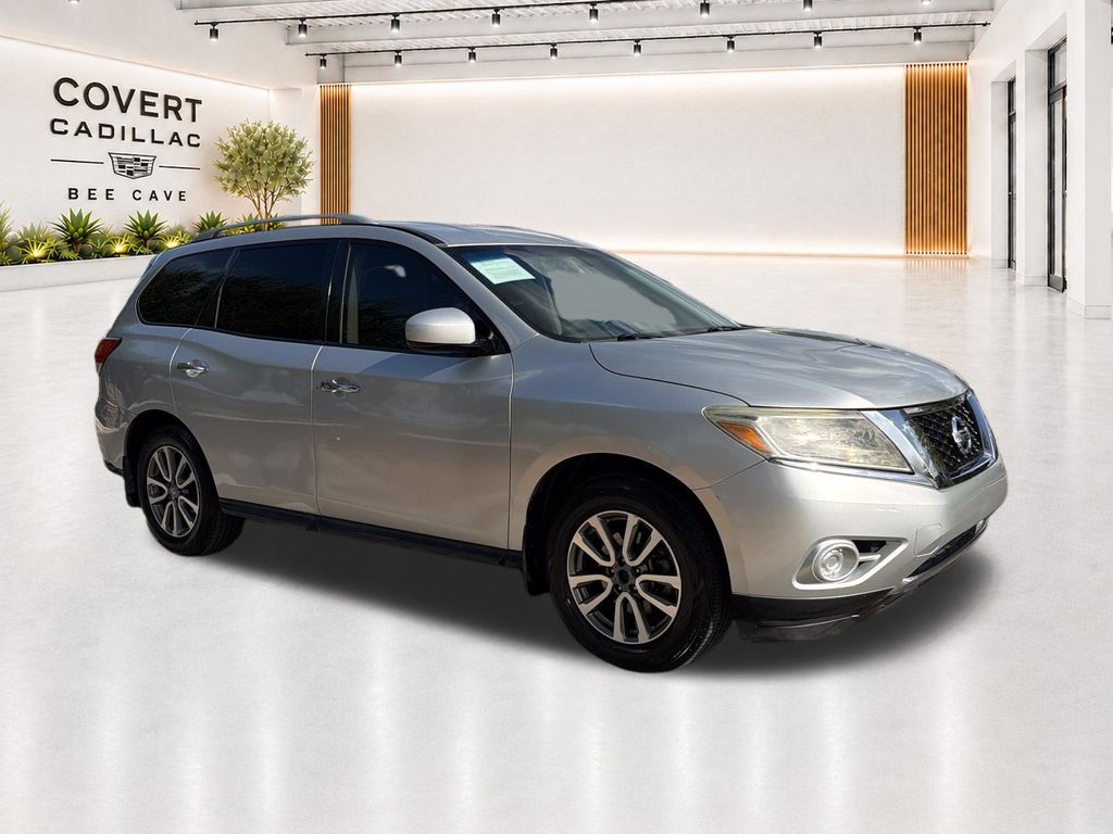 Brilliant Silver 2015 Nissan Pathfinder SUV / Crossover Front-Wheel Drive Continuously Variable Transmission