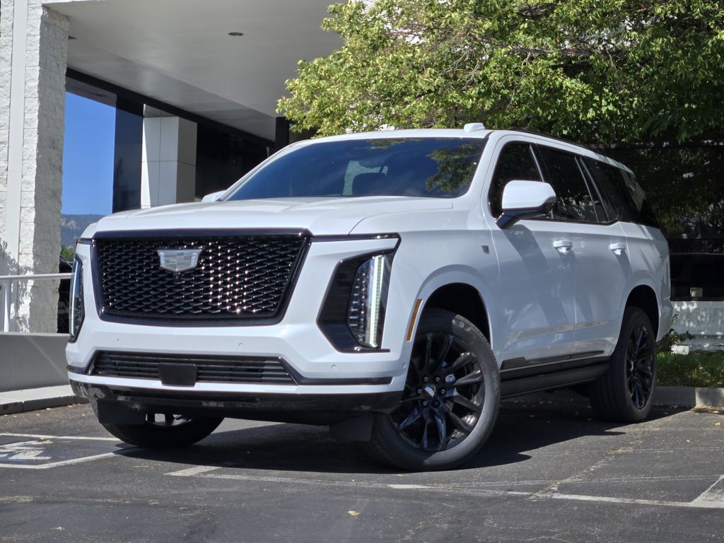 Vibrant White Tricoat 2026 Cadillac Escalade SUV / Crossover Four-Wheel Drive
