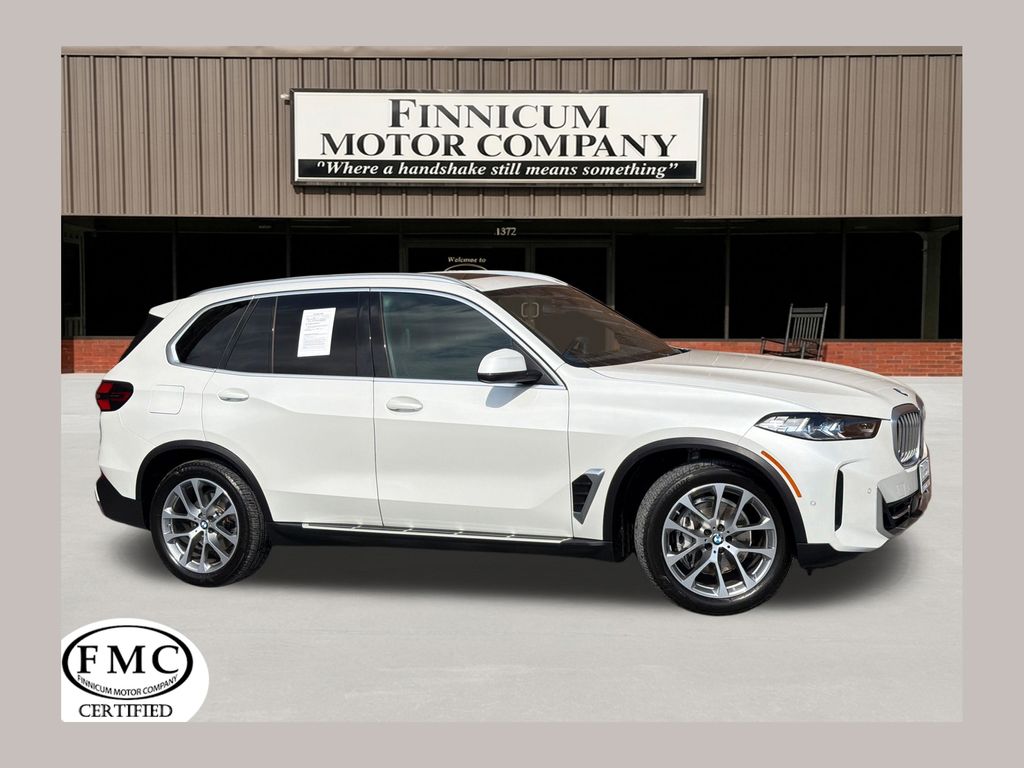 Alpine White 2025 BMW X5 xDrive40i AWD SUV / Crossover All-Wheel Drive 8-Speed Automatic