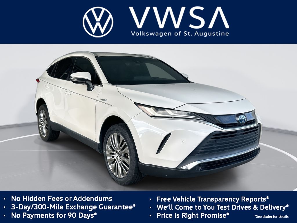 White (Blizzard Pearl) 2021 Toyota Venza SUV / Crossover All-Wheel Drive Continuously Variable Transmission