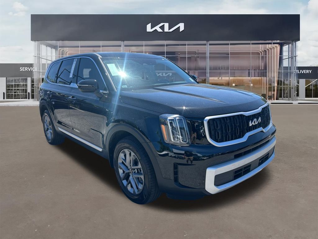 Ebony Black 2025 Kia Telluride LX FWD SUV / Crossover Front-Wheel Drive 8-Speed Automatic