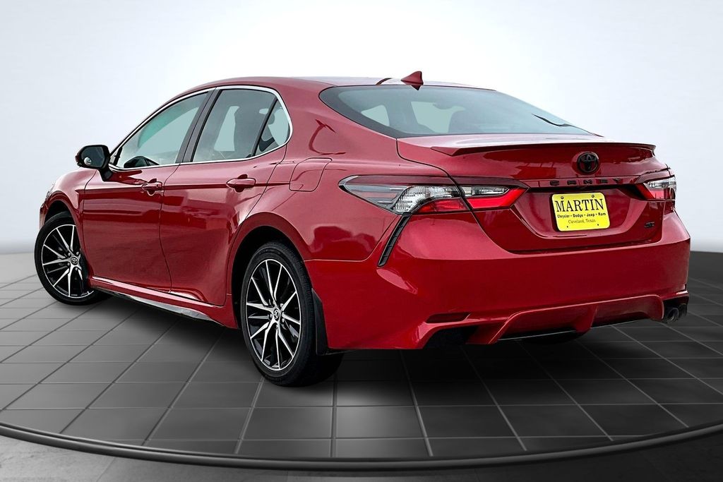 2023 Toyota Camry SE Red at Don McGill Toyota