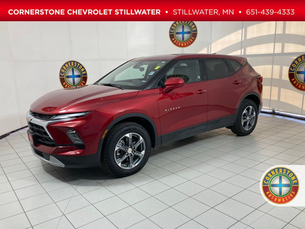 Radiant Red Tintcoat 2025 Chevrolet Blazer 2LT AWD SUV / Crossover All-Wheel Drive 9-Speed Automatic Overdrive