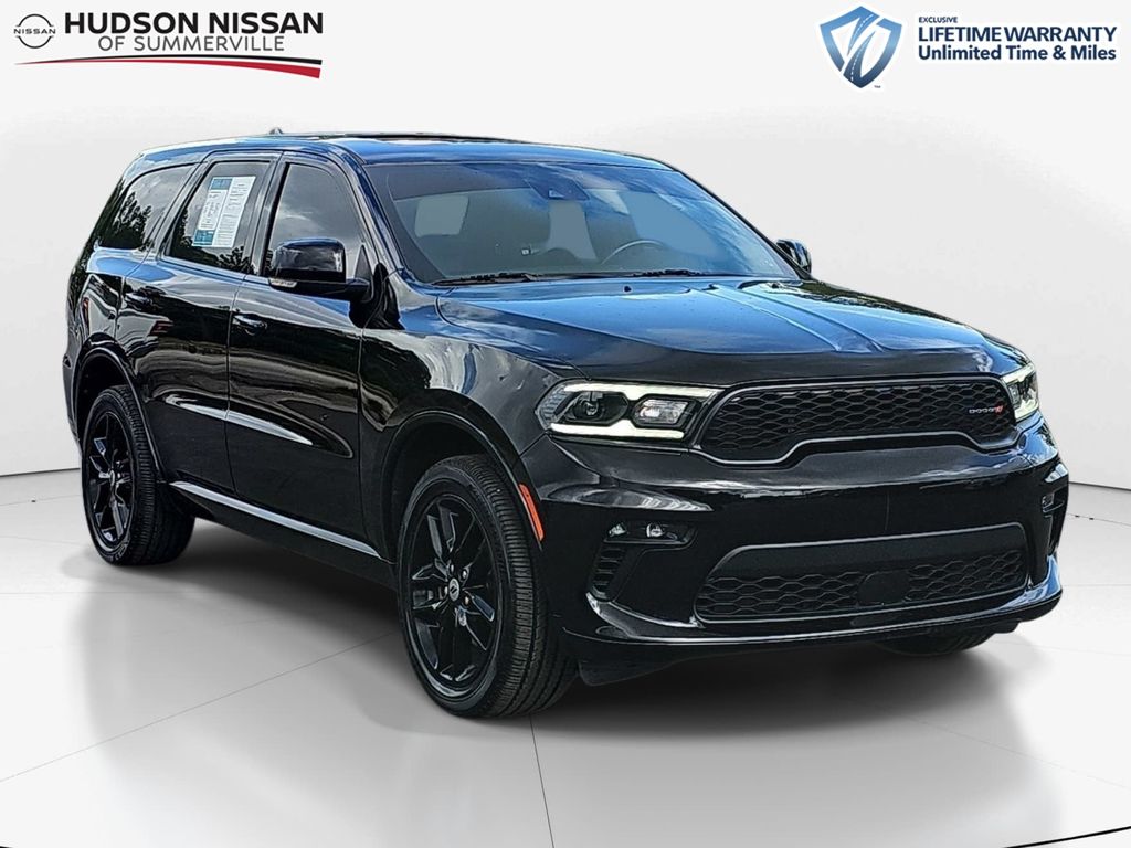 DB Black Crystal Clearcoat 2022 Dodge Durango GT Plus AWD SUV / Crossover All-Wheel Drive 8-Speed Automatic