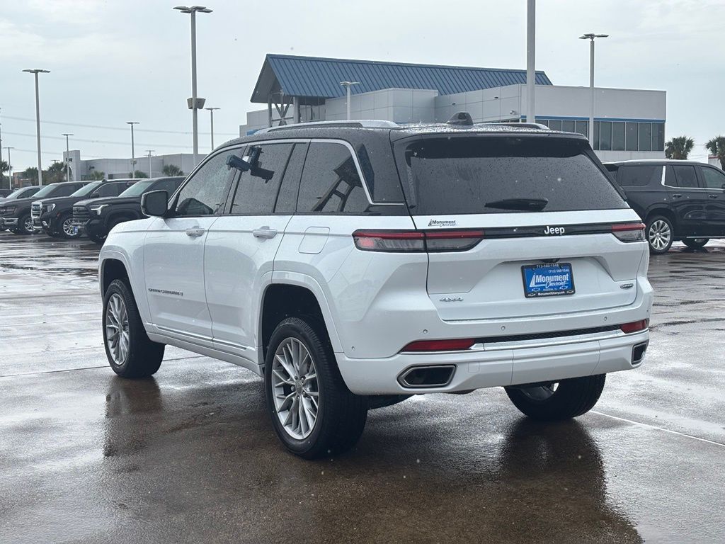 2023 Jeep Grand Cherokee Summit White at Wharton Chevrolet GMC